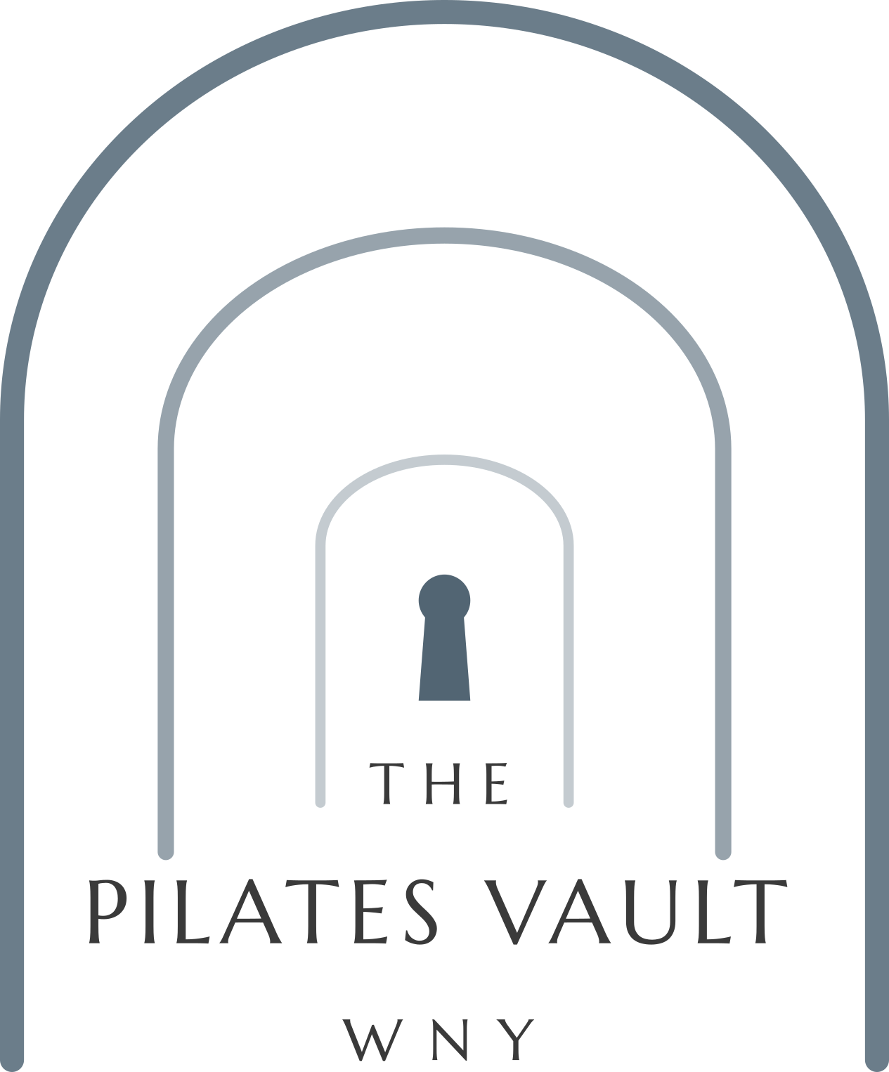 The Pilates Vault WNY brand identity by Vagari Creative